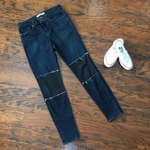 J Brand Duke Beatnik Patched Skinny Jeans